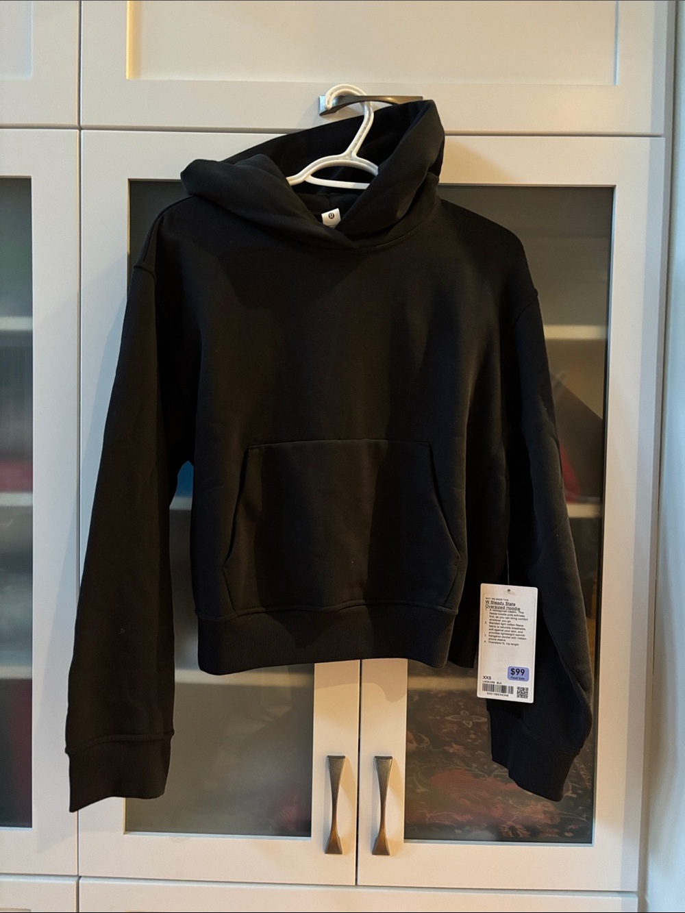 Lululemon Steady State Oversized Hoodie XXS BLACK NWT🖤🖤🖤